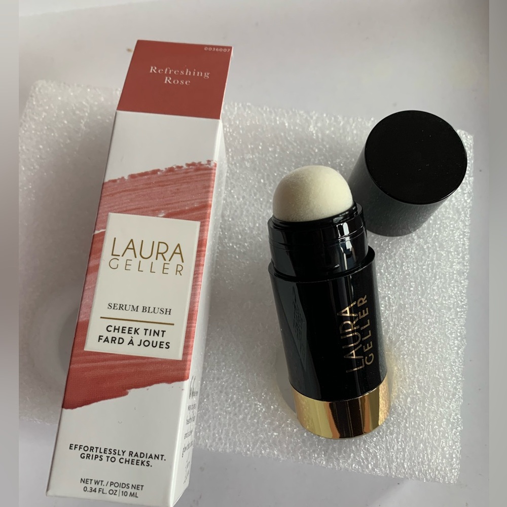 Laura Geller Serum blush Cheek Tint FARD A JOUES (Shade Refreshing 🌹 - Picture 8 of 13